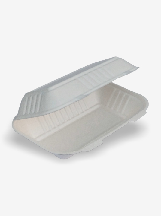 Bagasse clamshell